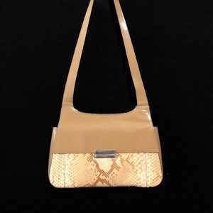 Ape Rigina by Boncristiani shoulder bag, snake skin